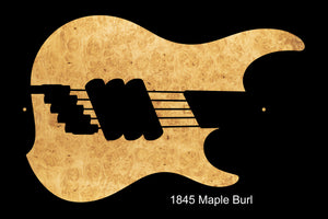 Dingwall Custom Shop Z3X-5 Midnight Burst Reverse