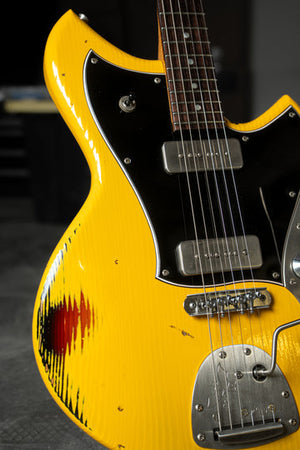 Novo Serus J Vandalism Yellow over '64 3-Tone Burst Dealer Limited