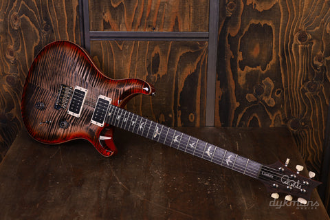 PRS Custom 24 Charcoal Cherry Burst #0386448