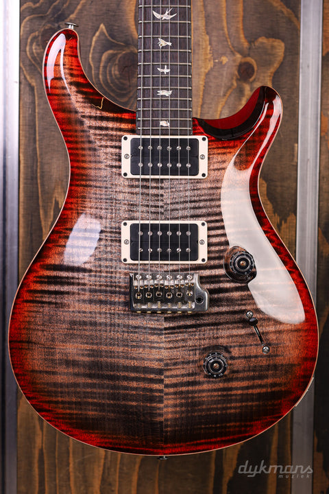 PRS Custom 24 Charcoal Cherry Burst #0372969