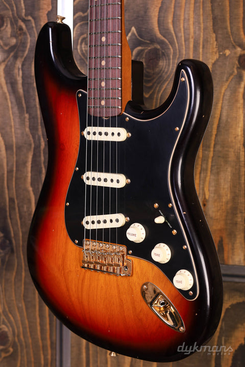 Fender Custom Shop LTD Custom '62 Stratocaster Bleached 3-Color Sunburst B-STOCK!!