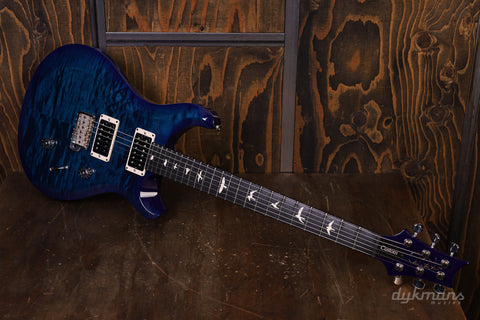 PRS S2 Custom 24 Quilted Blue Matteo