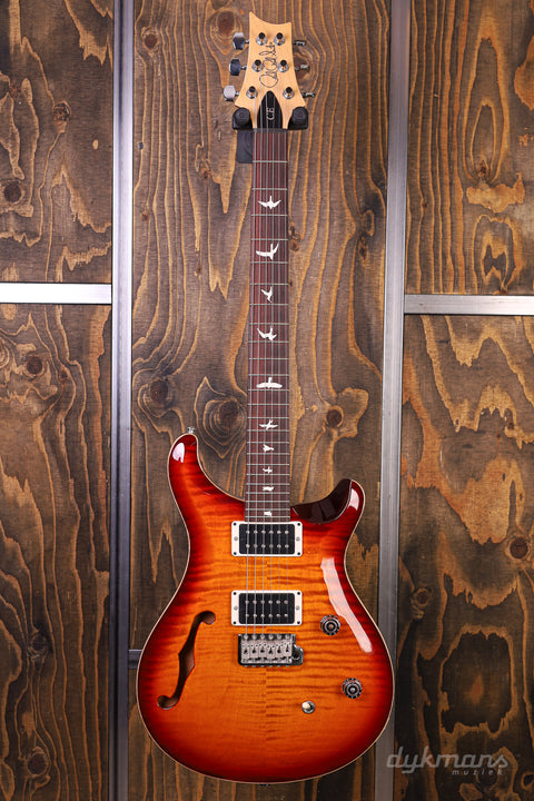 PRS CE24 Semi-Hollow Cherry Sunburst