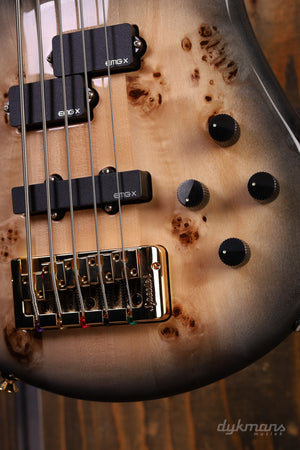 Spector Euro 5 CST - Natural Black Burst Gloss