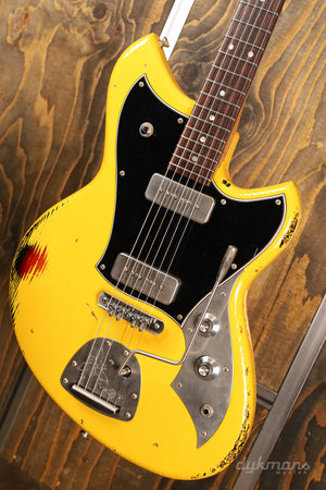 Novo Serus J Vandalism Yellow over '64 3-Tone Burst Dealer Limited