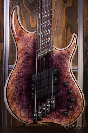 Dingwall Custom Shop Z3X-5 Burl Maple Purple to Natural Revburst