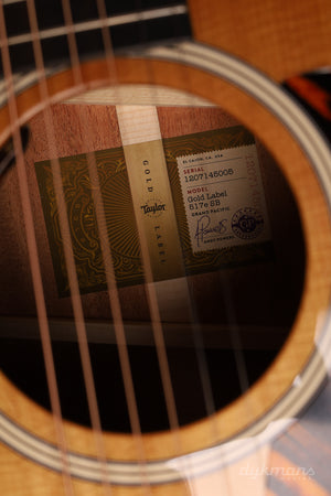 Taylor Gold Label 517e Sunburst Firestripe