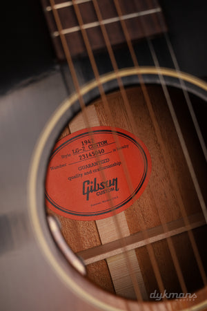 Gibson Custom Shop 1942 LG-2 AJ 1930s Burst VOS