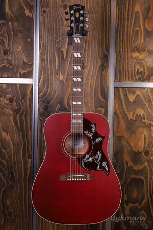 Gibson Hummingbird Special Satin Wine Red