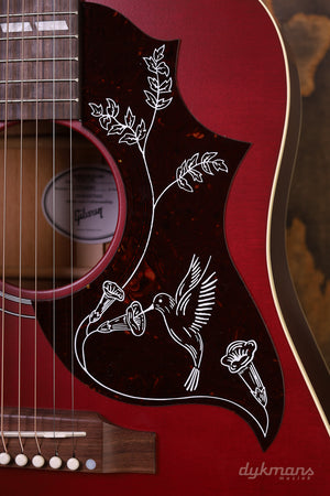 Gibson Hummingbird Special Satin Wine Red