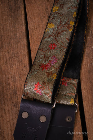 Holy Cow Real Vintage 60s Gold and Flowers