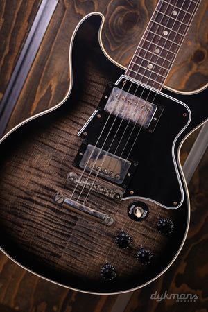 Gibson Custom Les Paul Special Double Cut Figured Maple Top VOS Cobra Burst