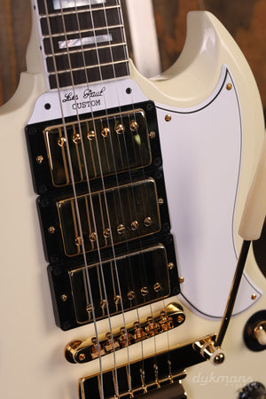 Gibson 1963 Les Paul SG Custom Reissue 3- Pickup w/ Maestro VOS