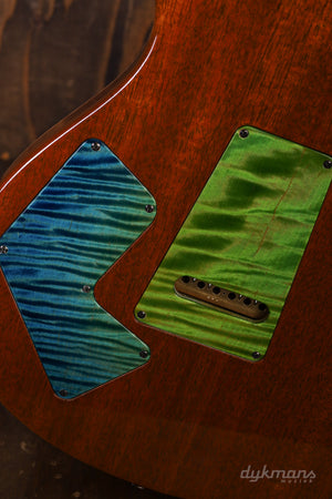 PRS Private Stock Modern Eagle V Green Luminlay LTD Laguna Glow PRE-OWNED!