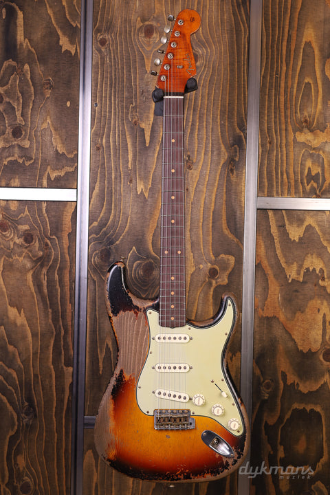 Fender Custom Shop Dale Wilson Masterbuilt 1962 Stratocaster Heavy Relic Sunburst