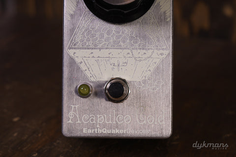 EarthQuaker Devices Acapulco Gold Cream Aluminum Limited Edition