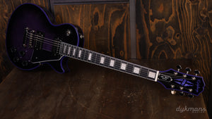 Epiphone Les Paul Custom Widow Purple Black Burst