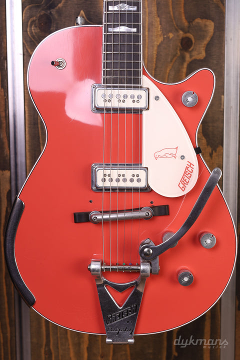 Gretsch Custom Shop 1955 White Penguin Tahiti Coral by Master Builder Chad Henrichsen