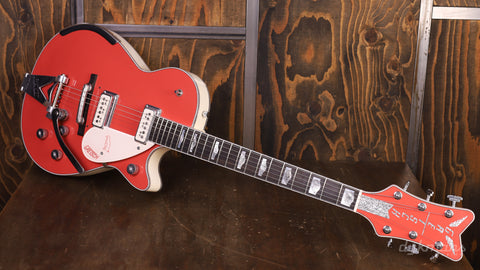 Gretsch Custom Shop 1955 White Penguin Tahiti Coral by Master Builder Gonzalo Madrigal