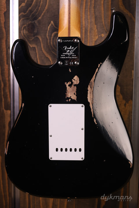 Fender Custom Shop Limited Fat '54 Strat Relic Aged Black