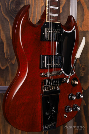 Epiphone 1964 SG Standard Reissue with Maestro Vibrola Cherry Red