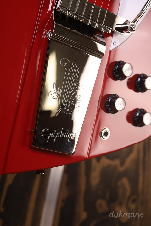 Epiphone 1963 Firebird V Maestro Vibrola Ember Red