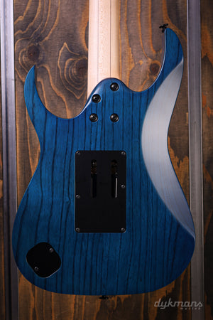 Ibanez Prestige RG653DX Transparent Deep Blue Flat