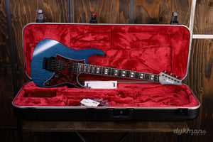 Ibanez Prestige RG653DX Transparent Deep Blue Flat