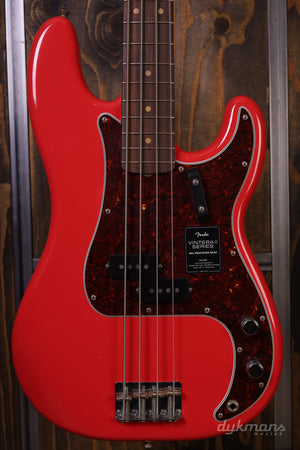 Fender Limited Edition Vintera II Road Worn '60s Precision Bass Fiesta Red