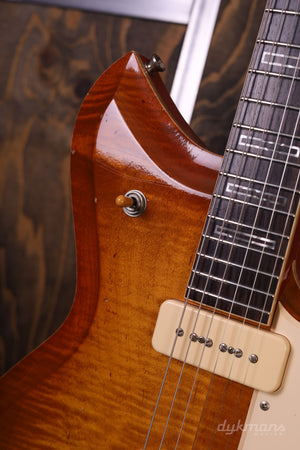 Novo Serus P2 Carve Top Flamed Maple Faded Tea Burst