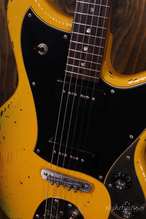 Novo Serus J Finish Over Finish Vandalism over '64 3-Tone Burst