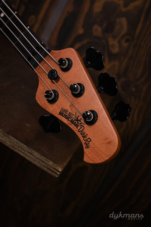 Music Man DarkRay 4 Custom Color Blue Sparkle PRE-OWNED