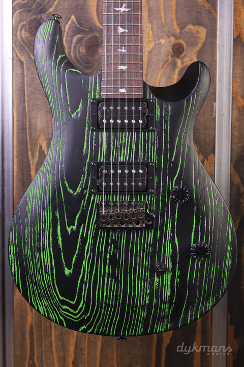 PRS SE Limited Edition Swamp Ash CE24 Sandblasted Green