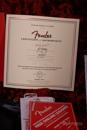 Fender 75th Anniversary American Vintage II 1951 Precision Bass