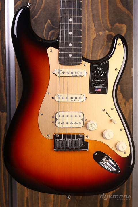 Fender American Ultra II Stratocaster HSS Ultraburst