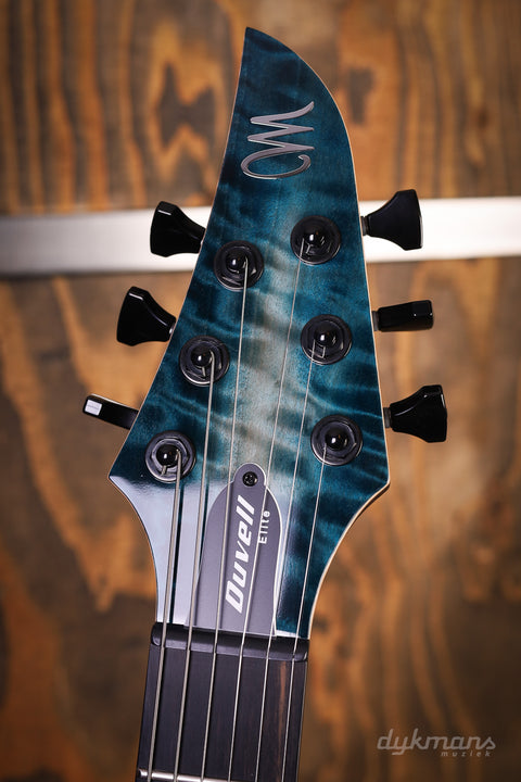 Mayones Duvell Elite 6 Natural Turquoise Burst