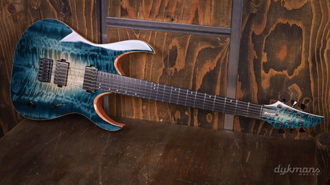 Mayones Duvell Elite 6 Natural Turquoise Burst