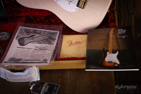 Fender Custom Shop Limited Edition Hardtail '54 Strat DLX Closet Classic Dirty White Blonde