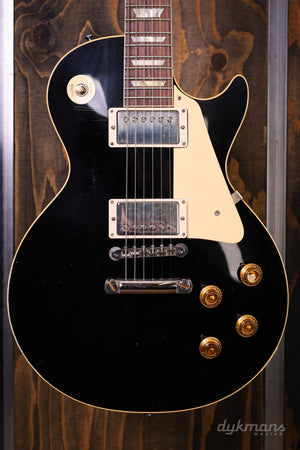 Gibson Custom 1957 Les Paul Standard All Ebony Murphy Lab Light Aged