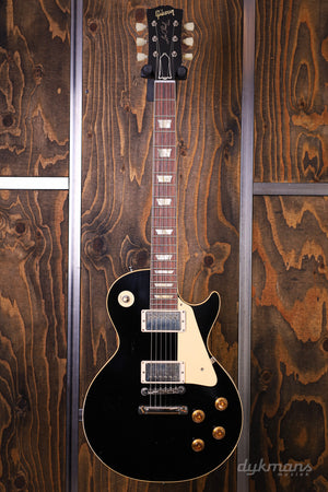 Gibson Custom 1957 Les Paul Standard All Ebony Murphy Lab Light Aged