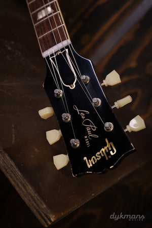 Gibson Custom 1957 Les Paul Standard All Ebony Murphy Lab Light Aged