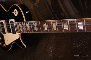 Gibson Custom 1957 Les Paul Standard All Ebony Murphy Lab Light Aged