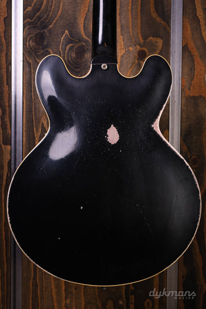 Gibson Custom 1959 ES-345 Reissue Ebony Murphy Lab Heavy Aged