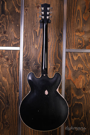 Gibson Custom 1959 ES-345 Reissue Ebony Murphy Lab Heavy Aged