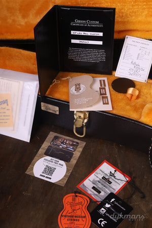 Gibson Custom Shop 1957 Les Paul Custom Reissue Ebony 2 Pickup