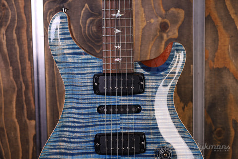 PRS Wood Library Modern Eagle V Faded Blue Jean