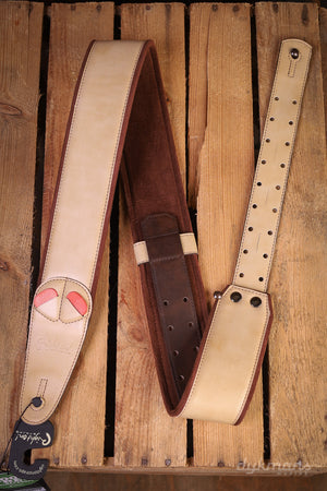 RightOn Guitar Strap Charm 60 Beige Mojo