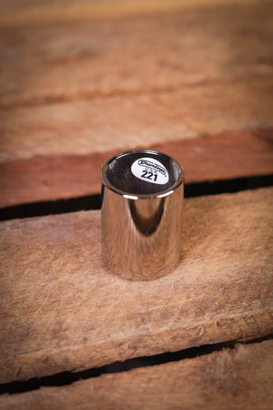 Dunlop 221 Slide Bottleneck Chrome Steel Knuckle