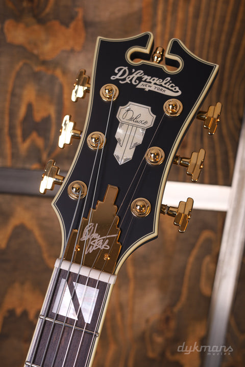 D'Angelico Deluxe Bobby Weir 3 Matte Stone