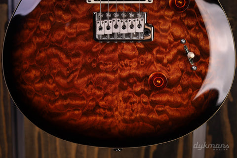 PRS SE Custom 24 Quilt Black Gold Burst